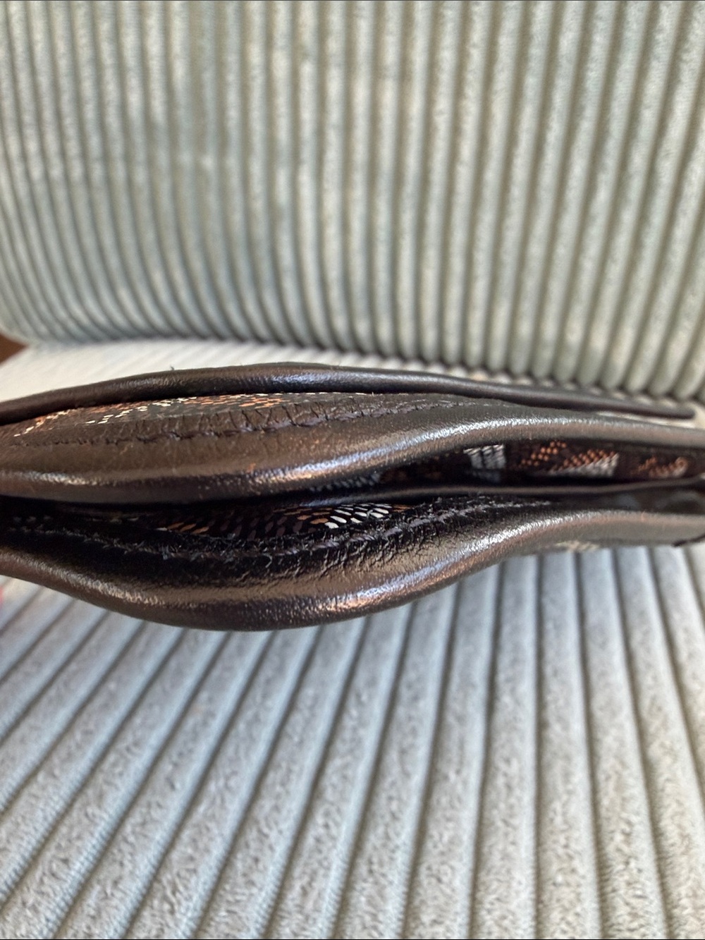 Goyard Plumet Crossbody Bag - Black/Brown - Picture 4 of 9